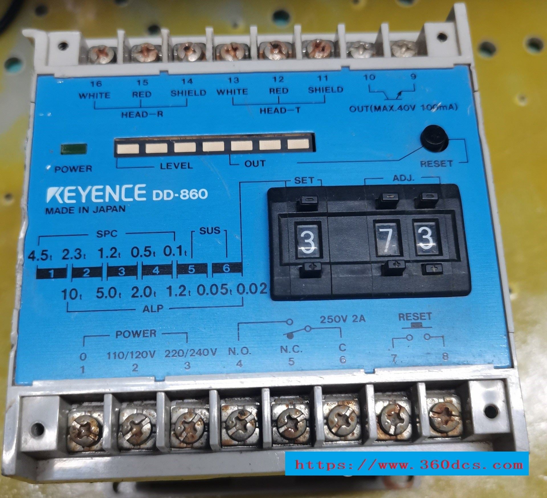 CONTROLADOR PLC KEYENCE DD-860
