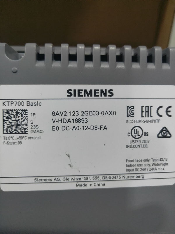 Siemens 6AV2123-2GA03-0AX0