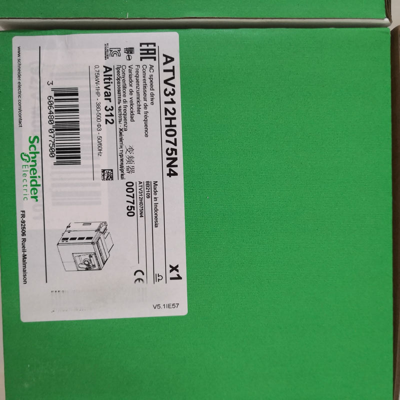 1 PC new For Schneider ATV312H075N4 new