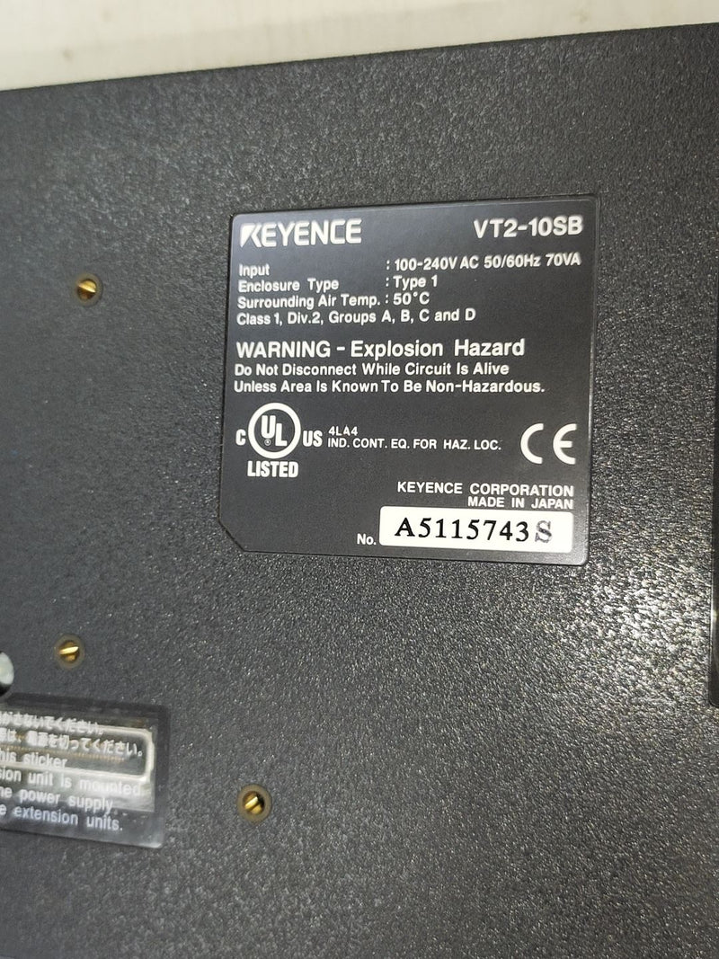 1PC USED Keyence VT2-10SB