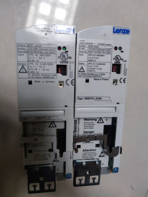 1PC USED Lenze E82EV751-4C