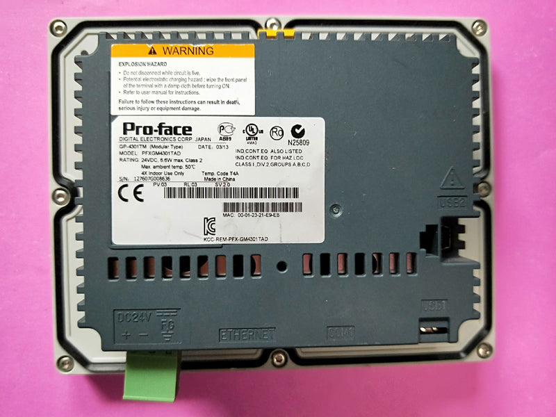 1PCProface PFXGM4301TAD used