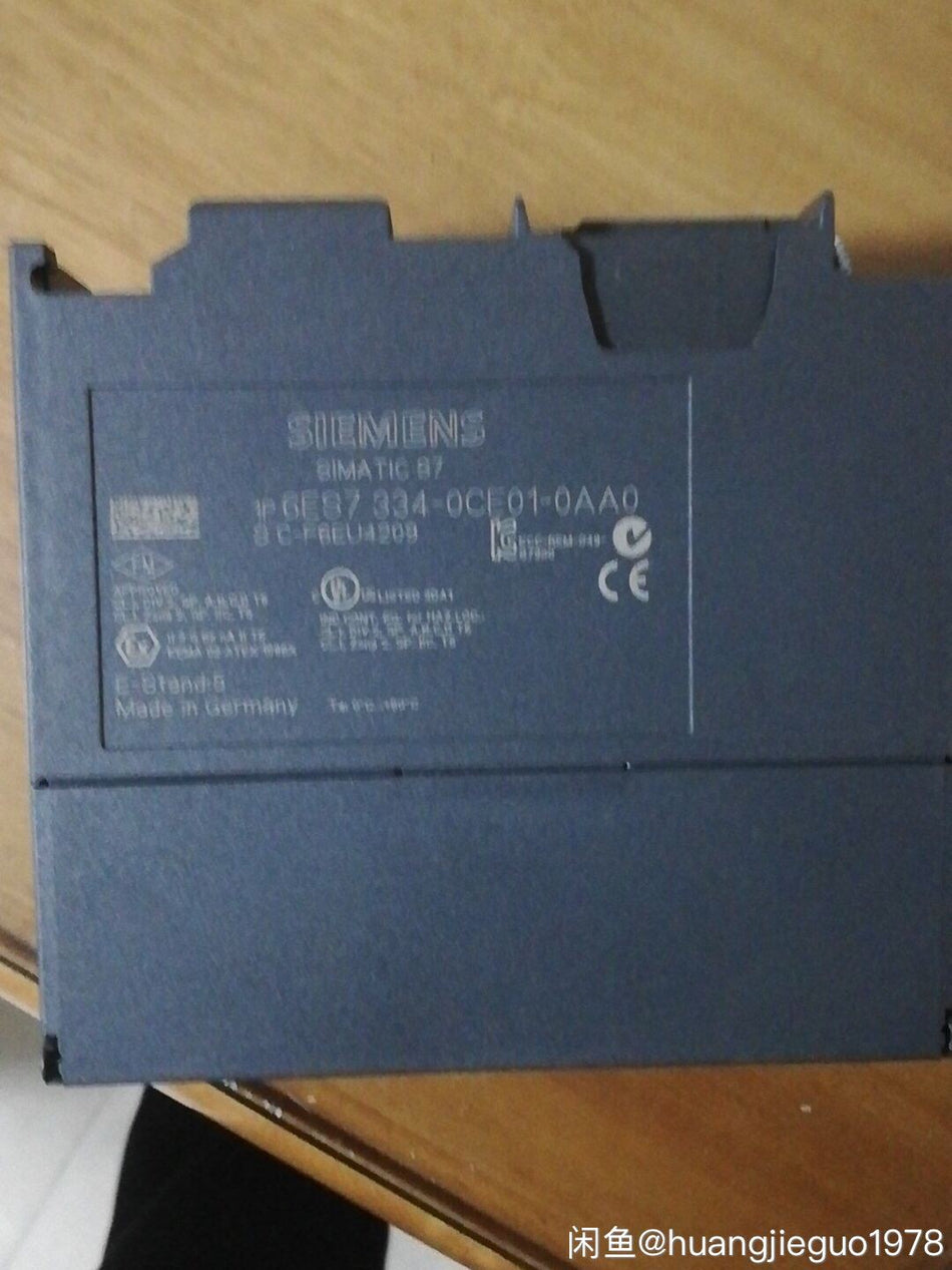 1件二手西门子6ES7334-0CE01-0AA0 