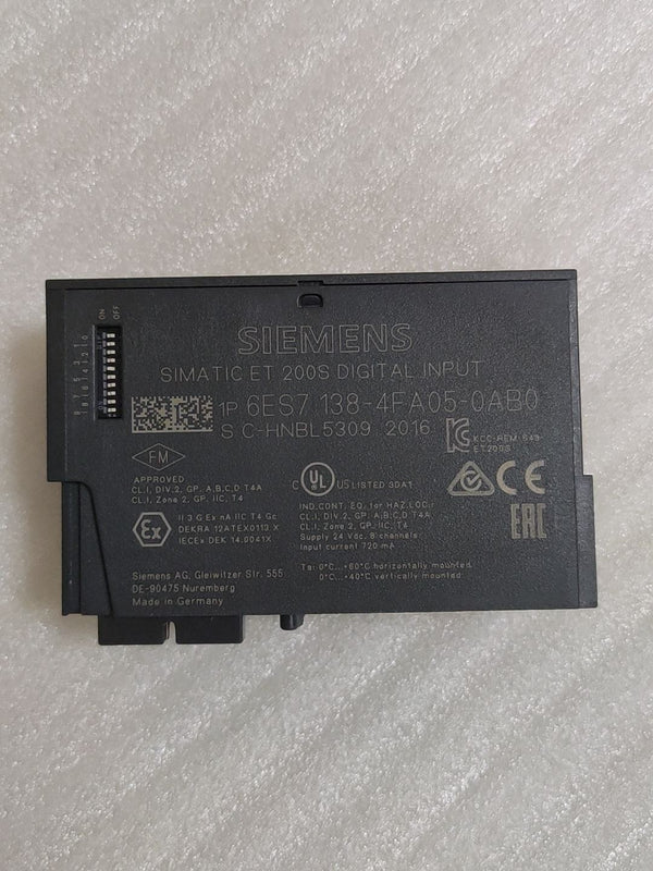 1PC USED Siemens 6ES7138-4FA05-0AB0