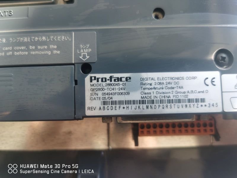 1PCS USED Proface GP2500-TC41-24V