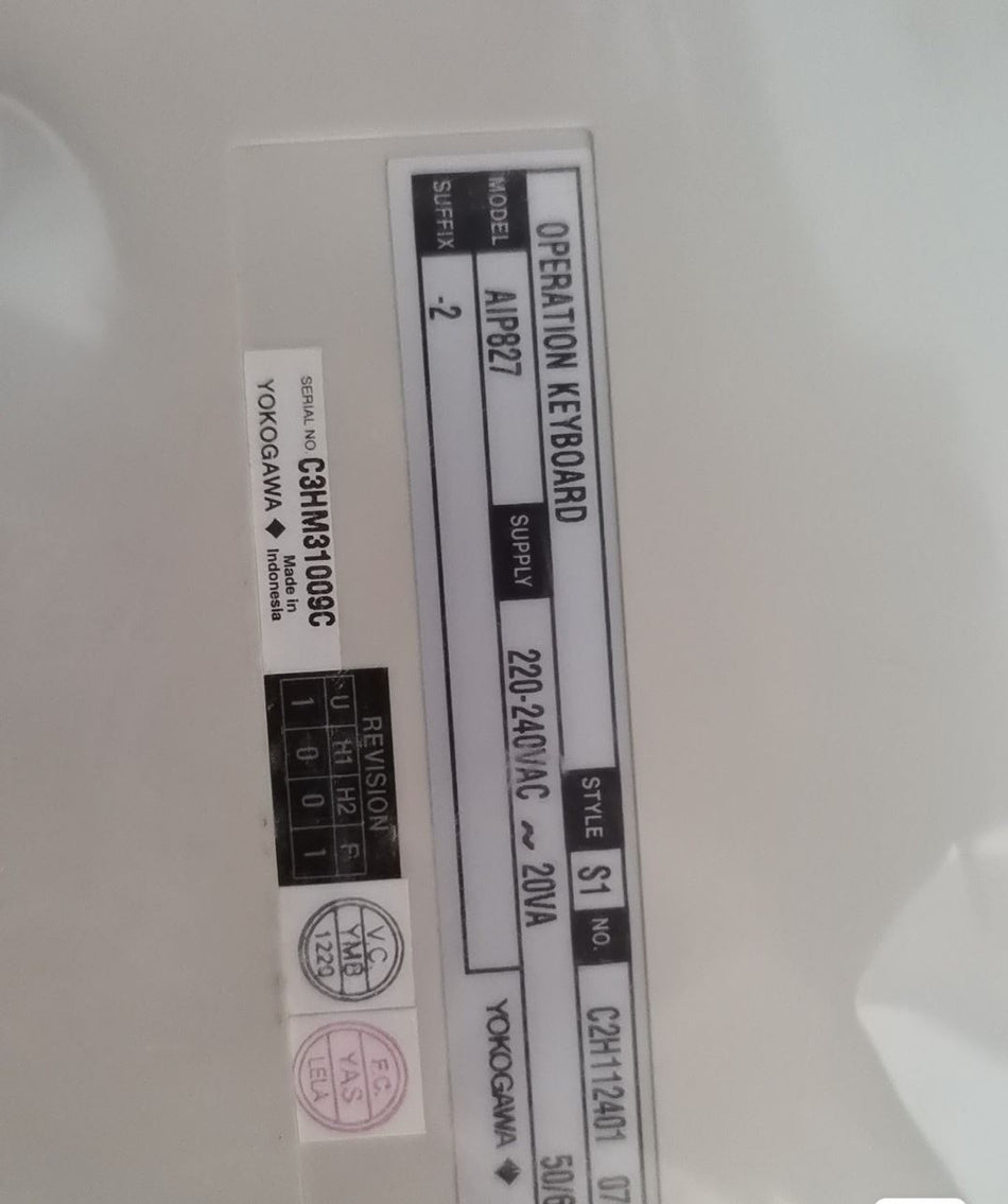 1 PEÇA USADA Yokogawa AIP827-2