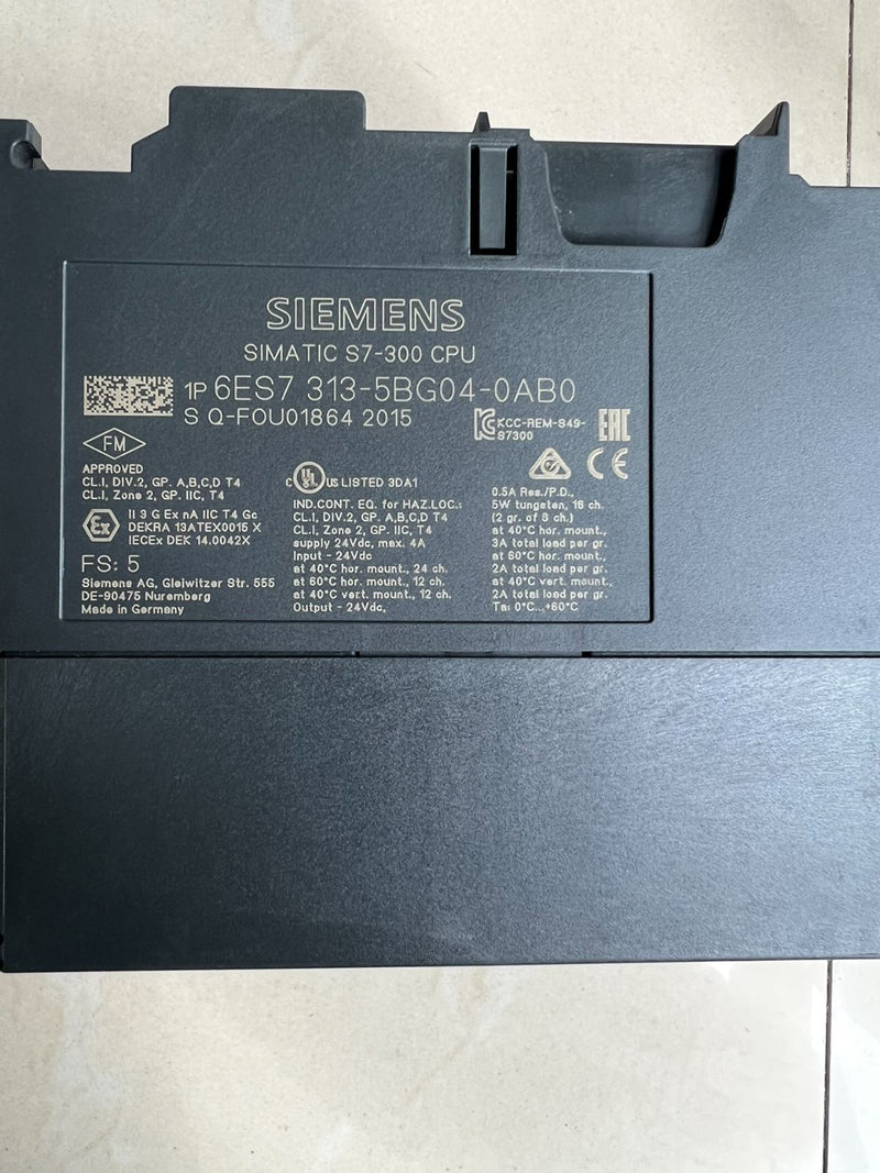 1PCS USED SIEMENS 6ES7313-5BG04-0AB0