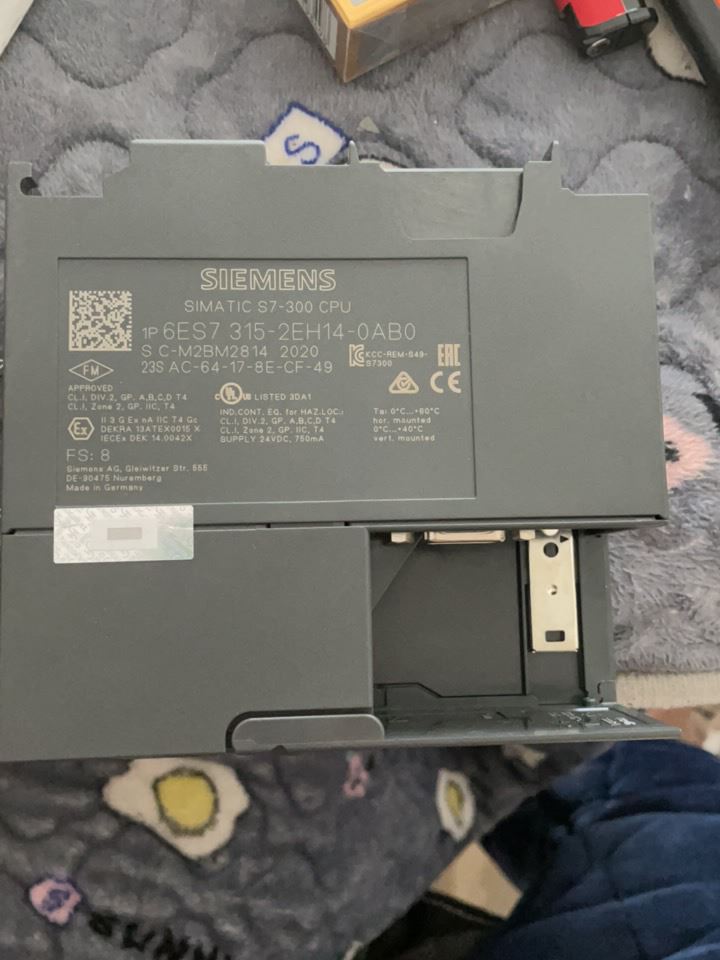 1件全新西门子6ES7315-2EH14-0AB0 