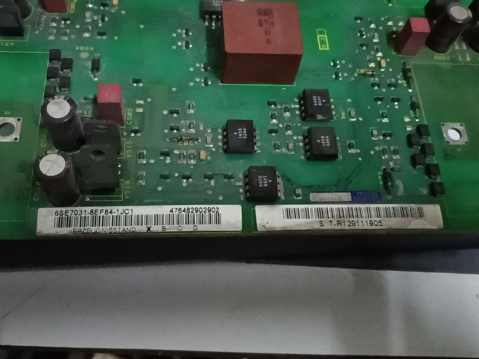 1 PC USADO Siemens 6SE7031-8EF84-1JC1 