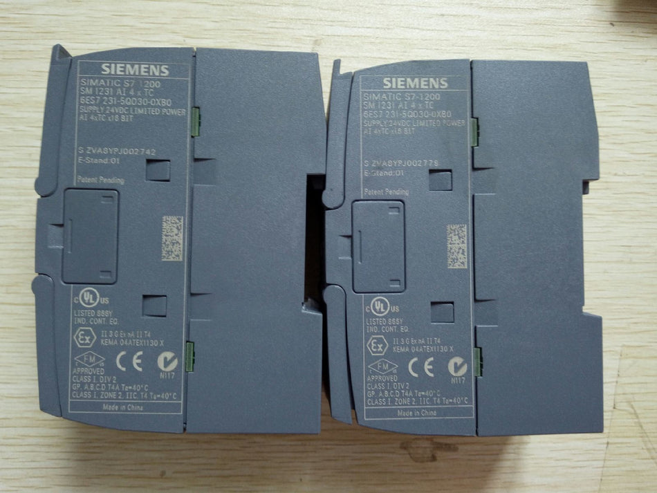1 PC USADO Siemens 6ES7231-5QD30-0XB0