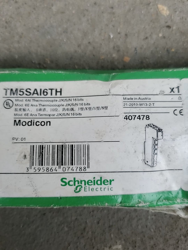 1 PC  For Schneider Electric TM5SAI6TH used