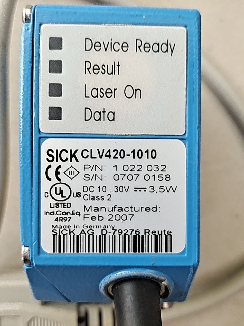 1 PC para SICK clv420-1010 usado clv421010 