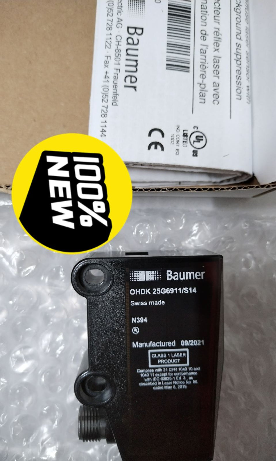 1PC FOR baumer 25G6911/S14 NEW