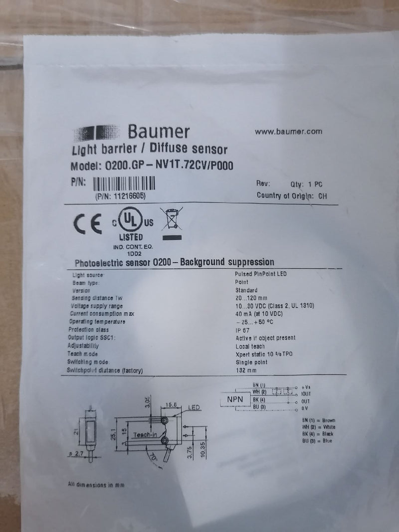 baumer O200.GP-11216605