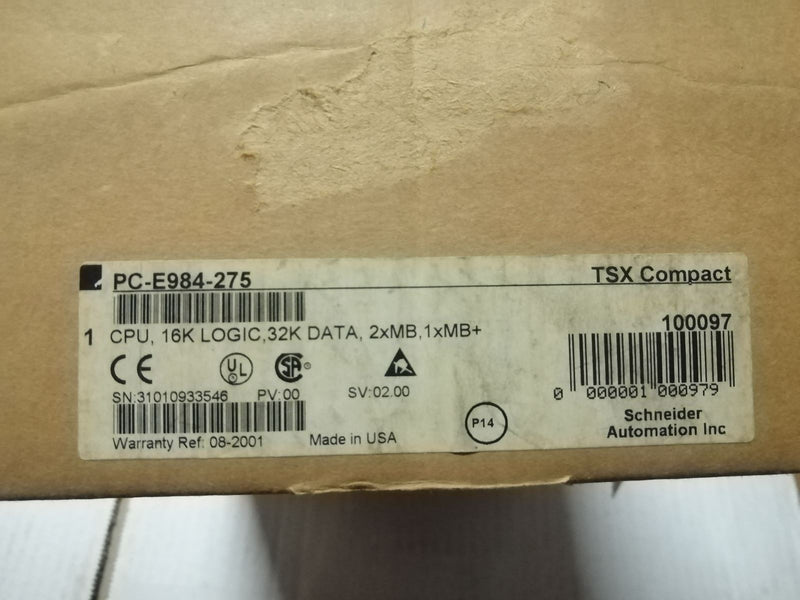 1 PC  For Schneider PC-E984-275 new