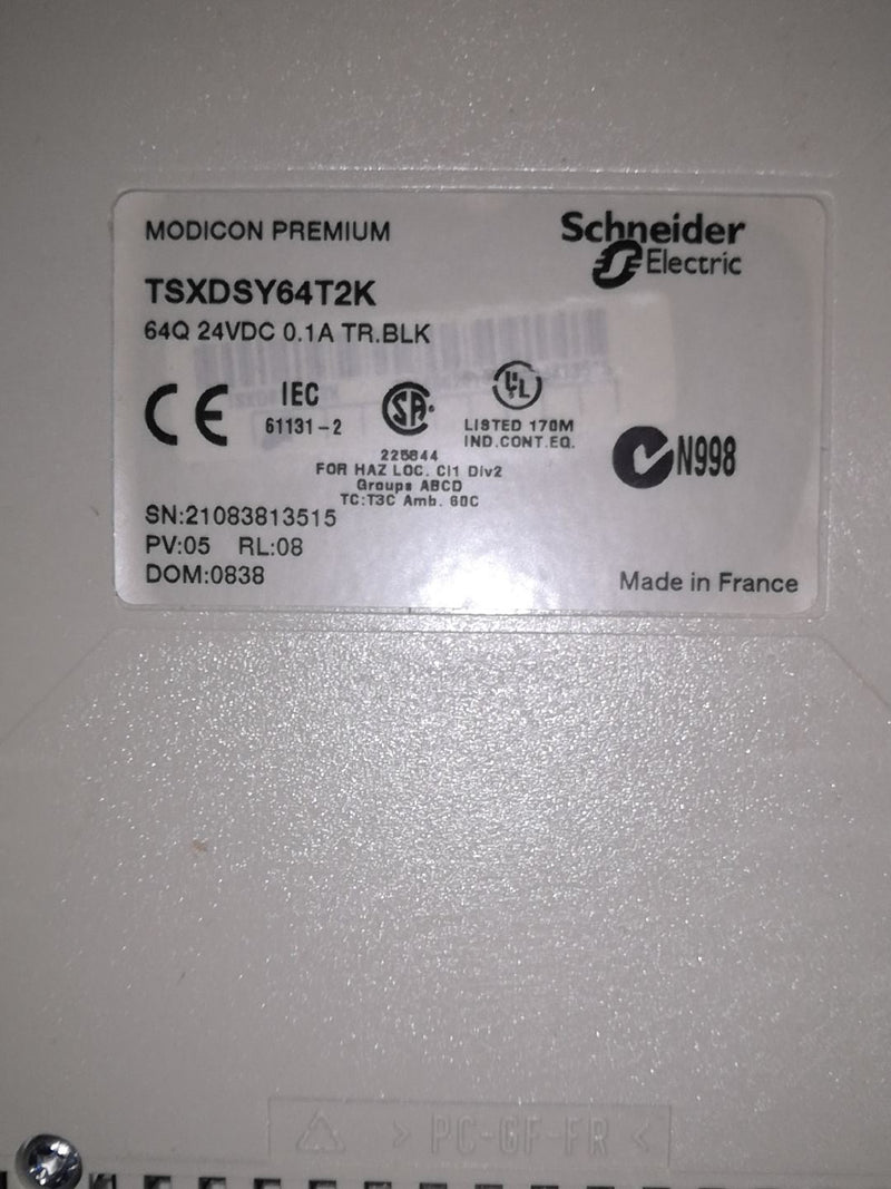 1 PC  For Schneider TSXDSY64T2K used