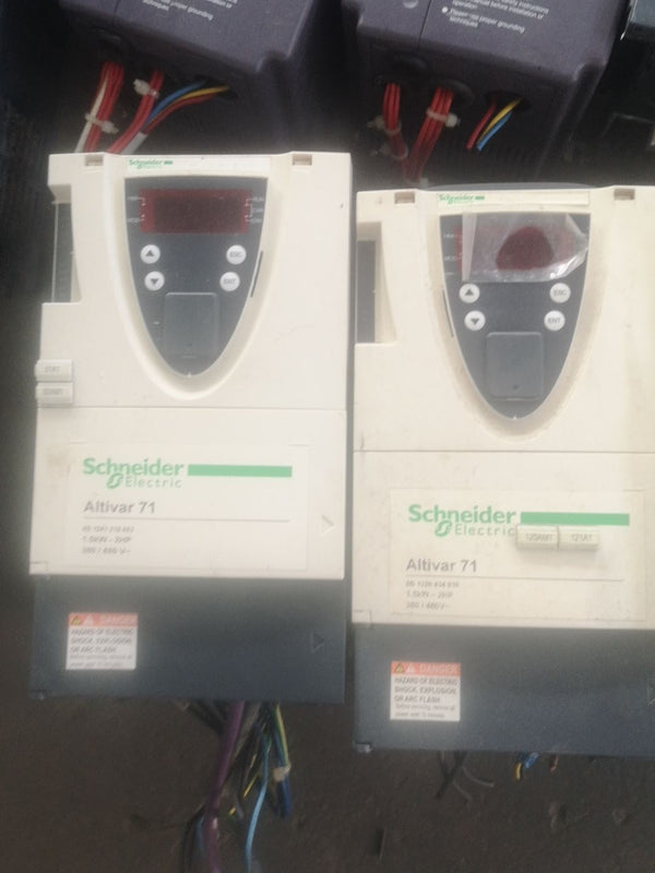 1 PC  For Schneider ATV71HU15N4Z used