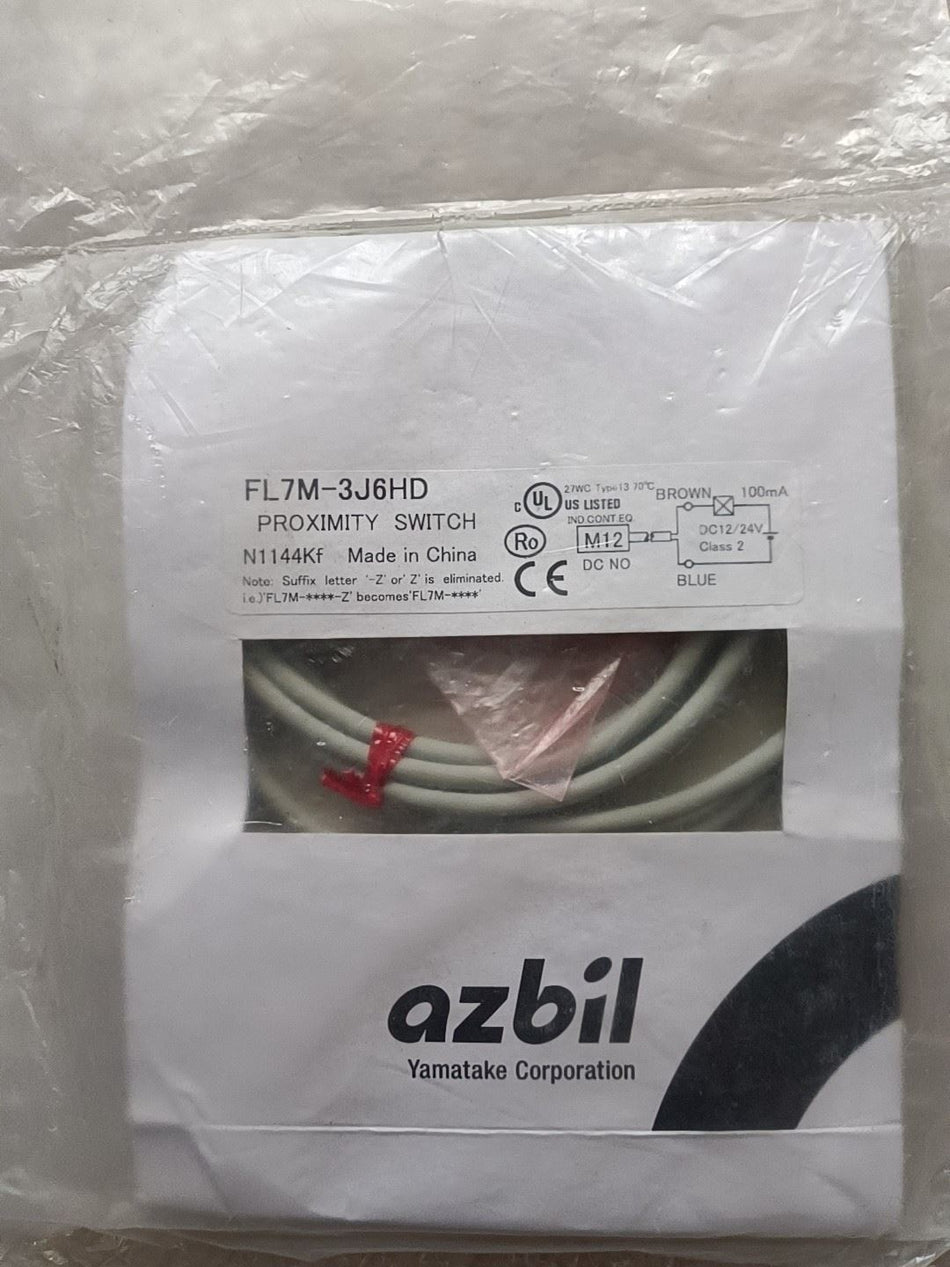 1PC AZBIL FL7M-3J6HD novo