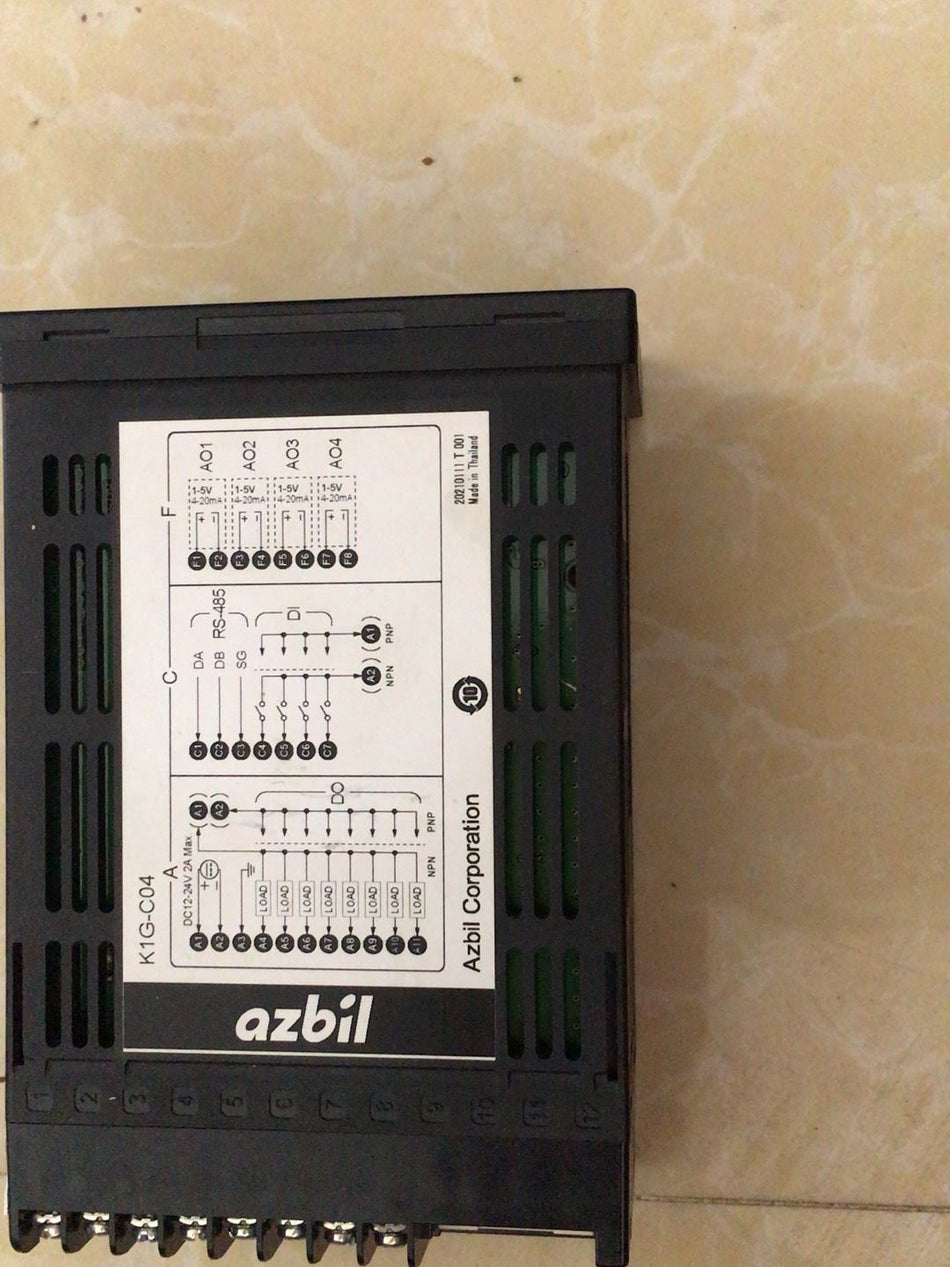 1PC AZBIL K1G-C04usado 