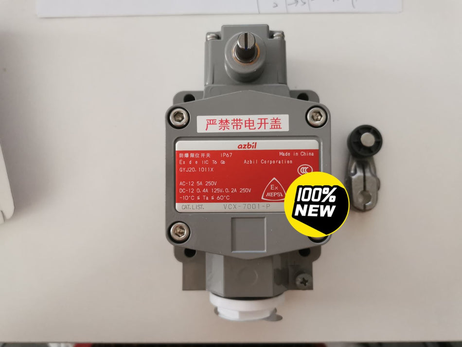 1PC AZBIL VCX-7001-P novo 
