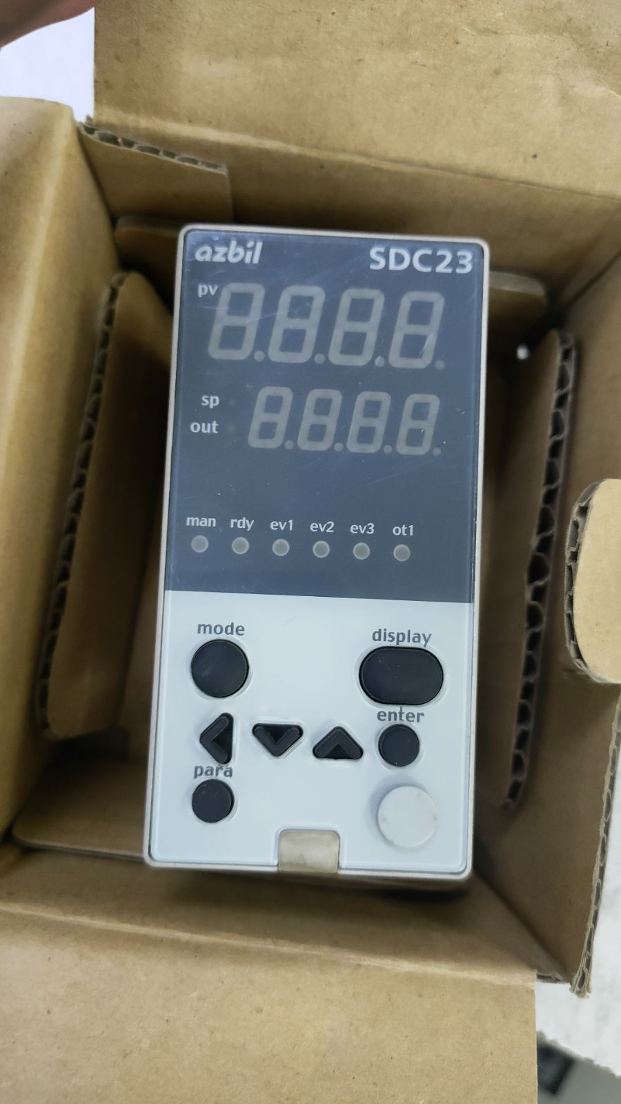 1 peça azbil c23mtc0sa1000m001 novo