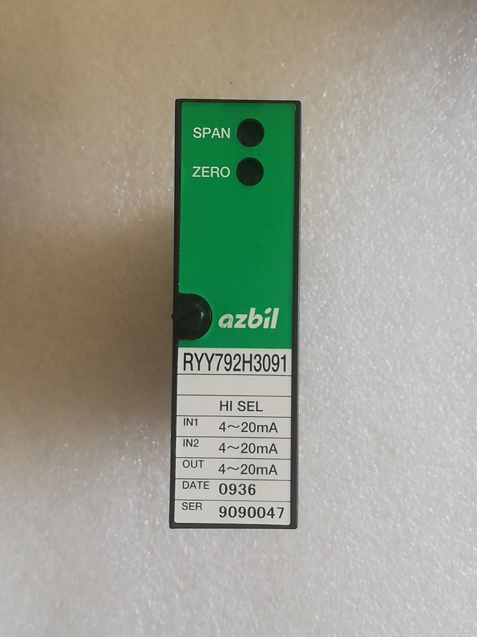 1PC AZBIL RYY792H3091 usado