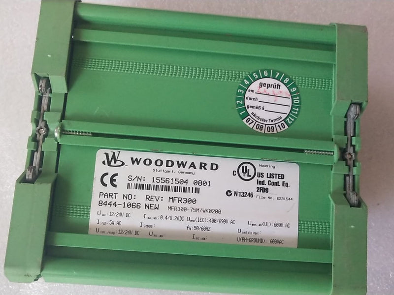 1PC WOODWARD MFR300 8444-1066 used