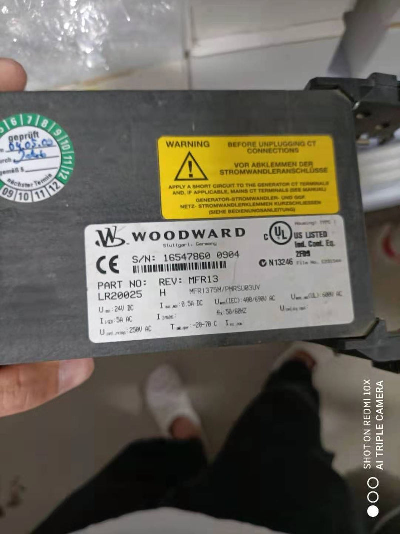 1PC WOODWARD MFR13 LR20025 used