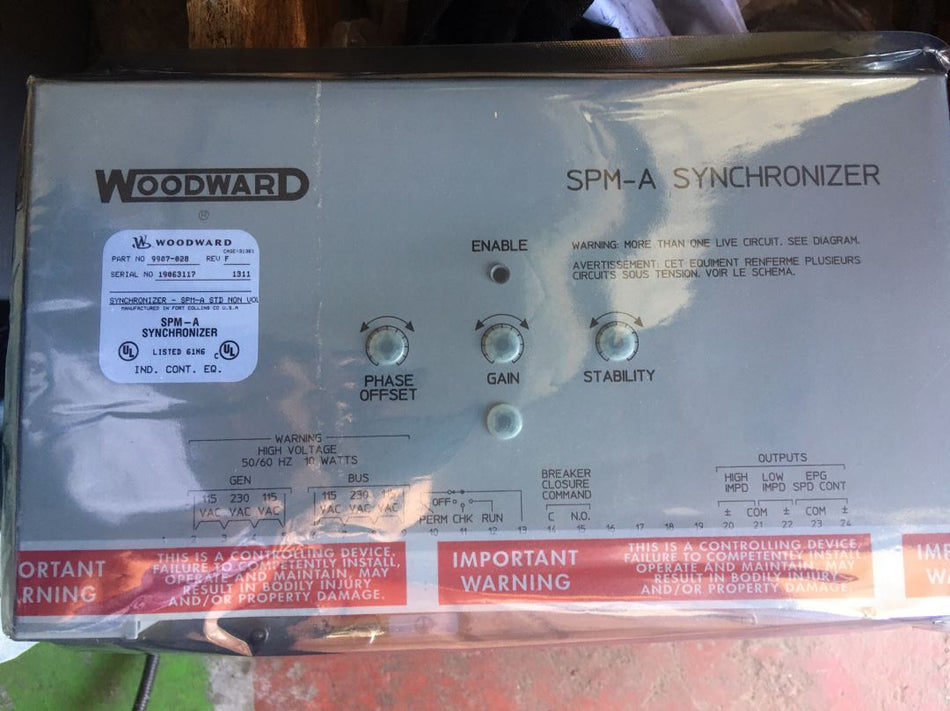 1PC FOR  WOODWARD SPM-A9907-028  NEW mx4