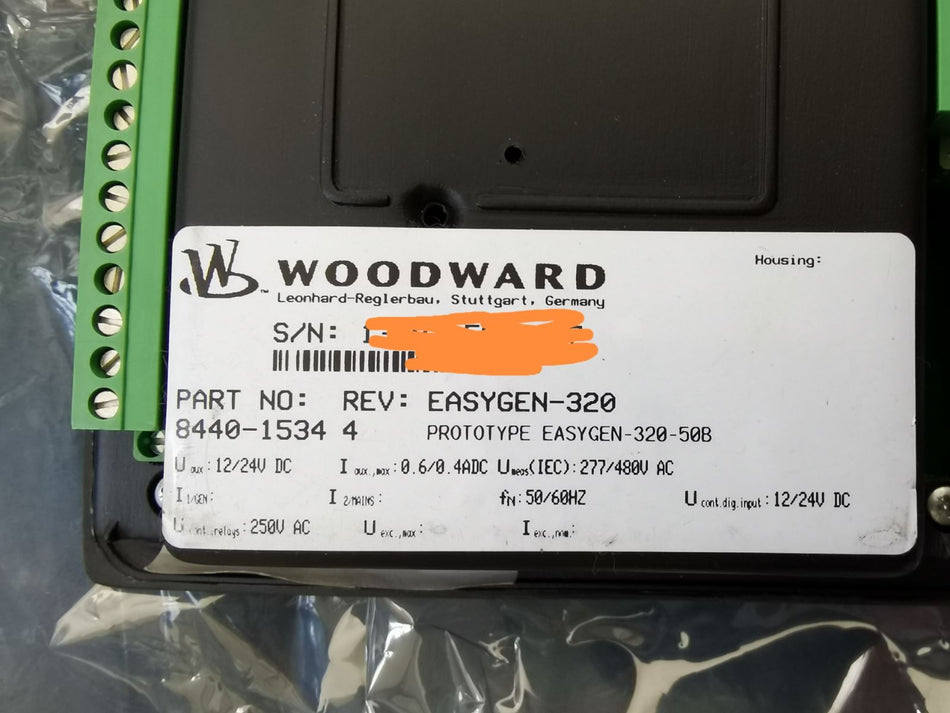 1PC for  WOODWARD  EASYGEN-320 new mx4