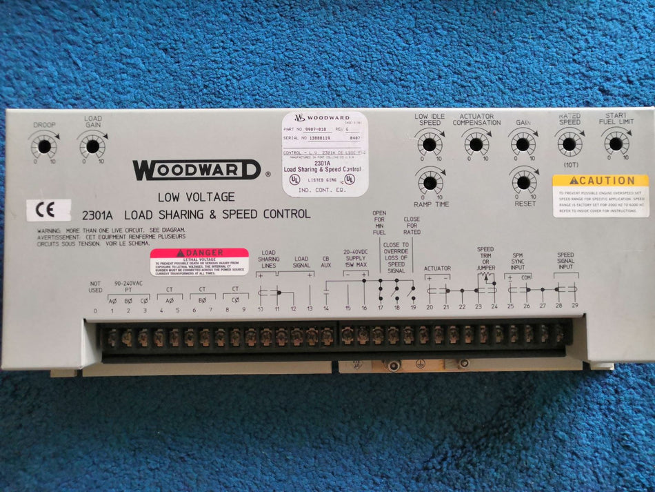 1PC FOR WOODWARD 9907-018  USED MX4