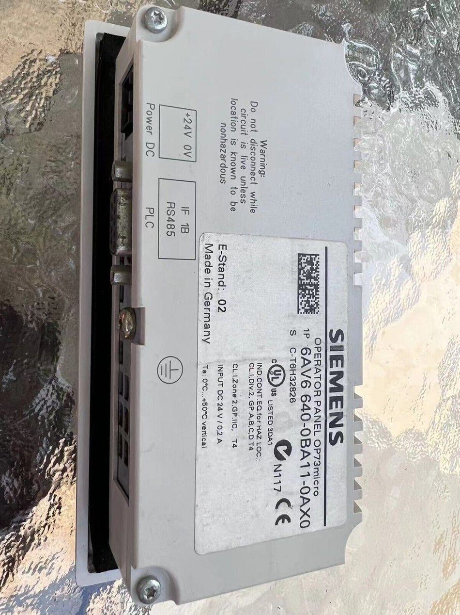 1件西门子6AV6 640-OBA11-OAXO 