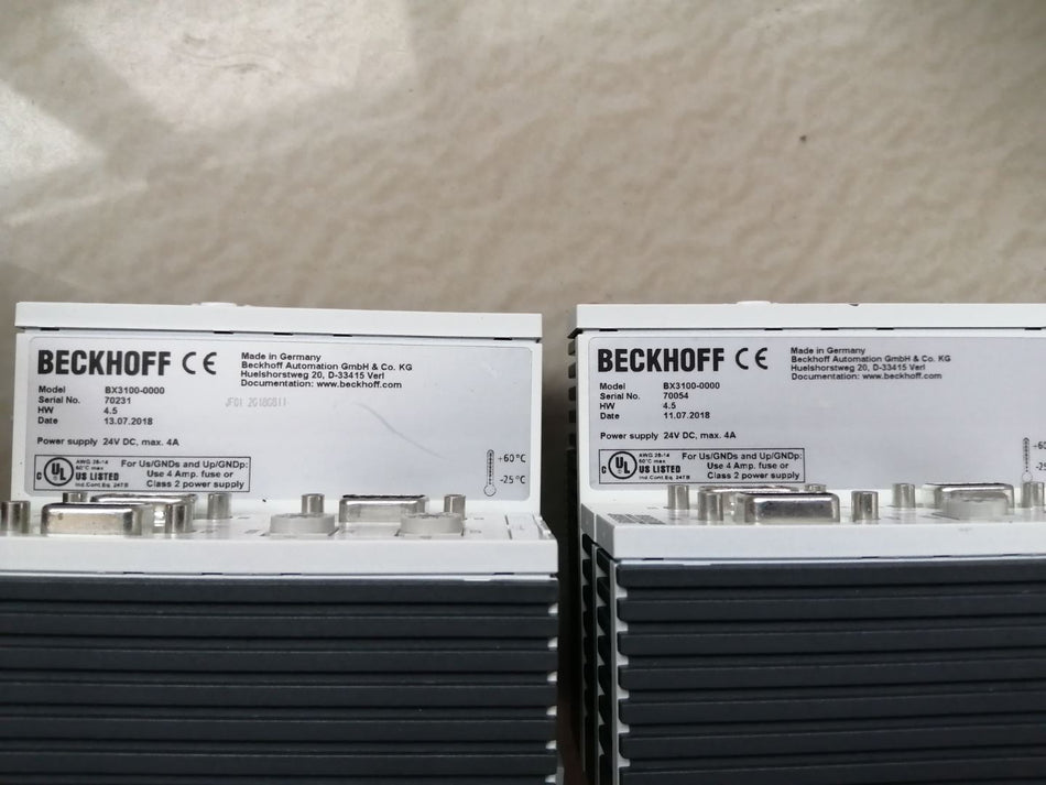 1PC BECKHOFF 模块 BX3100-0000 全新
