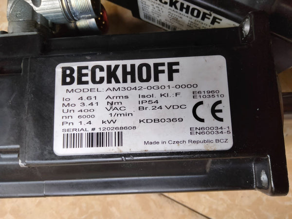 1PC Beckhoff servo motor AM3042-0G01-0000