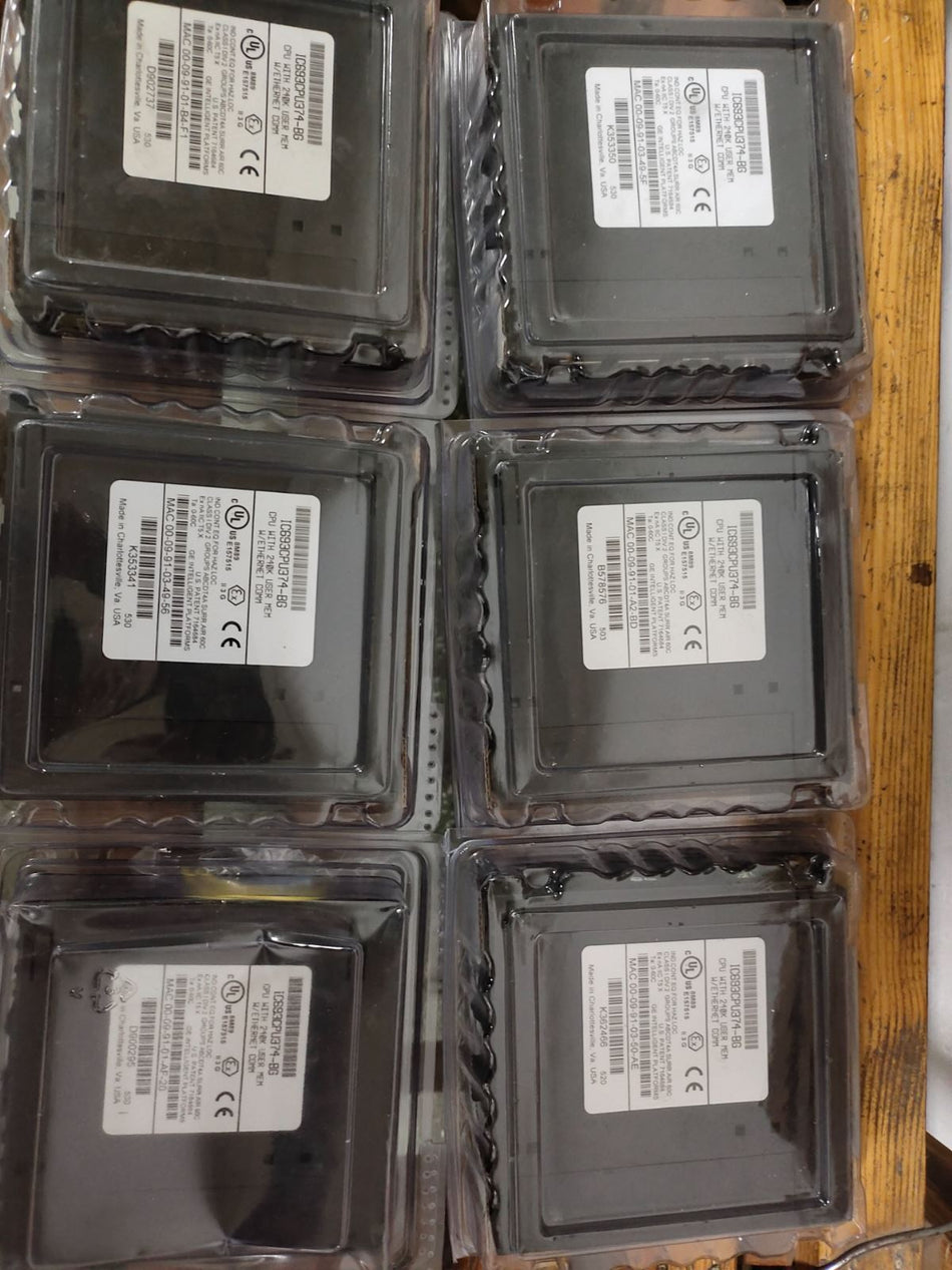 1 peça para GE Fanuc IC693CPU374-BG Novo IC693CPU374BG