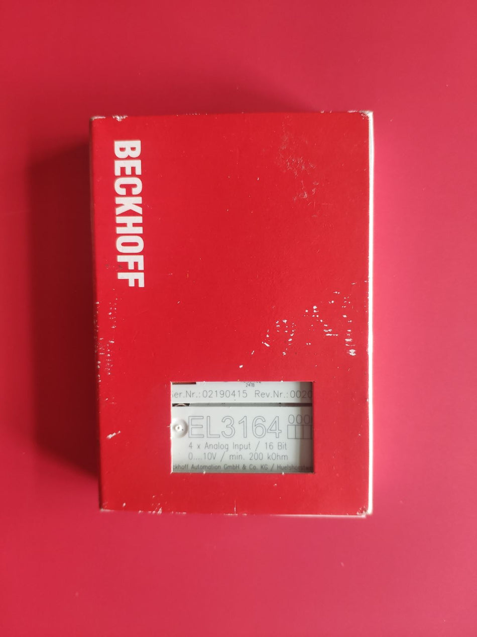 Beckhoff EL3164 novo