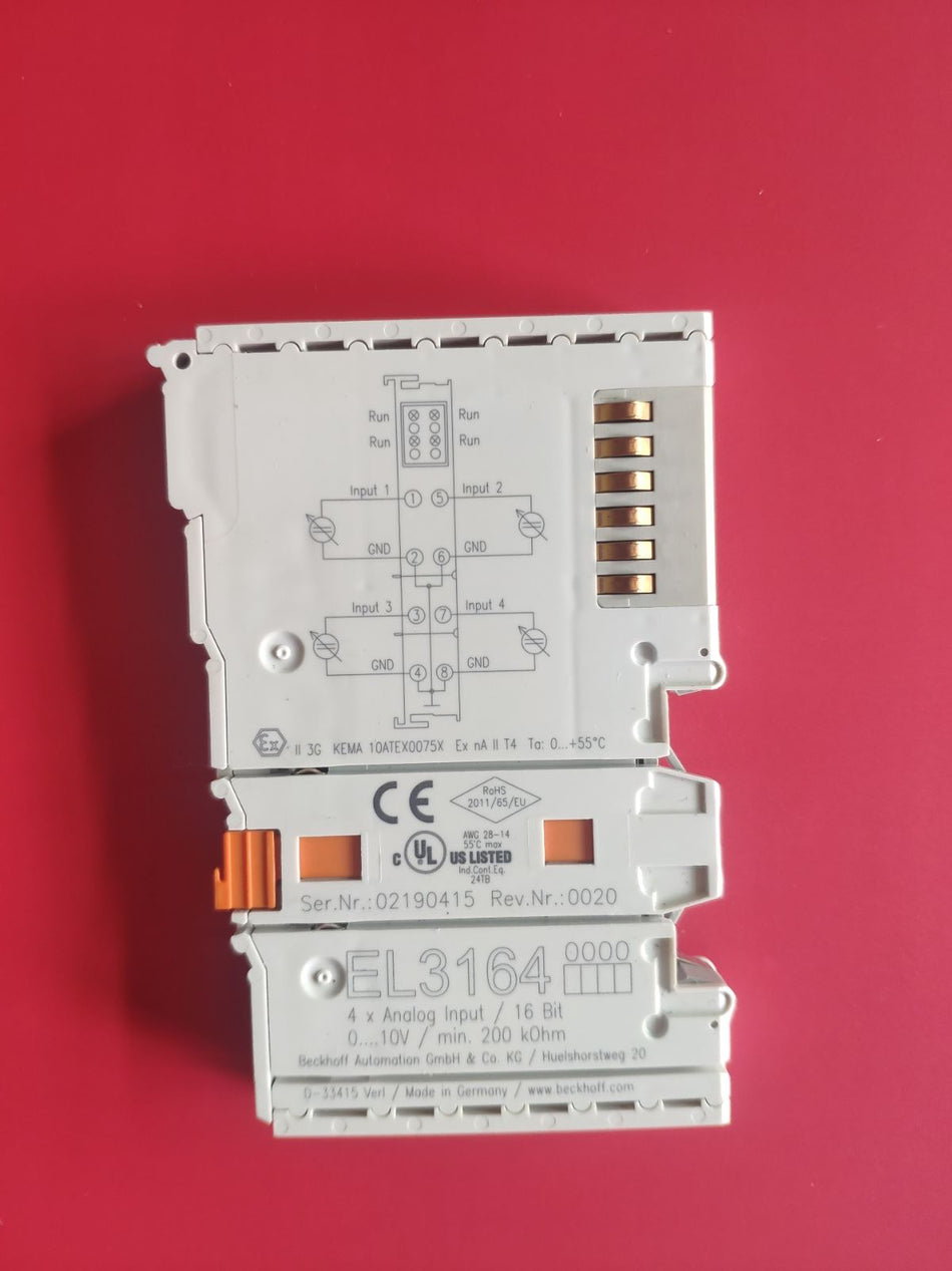 Beckhoff EL3164 novo