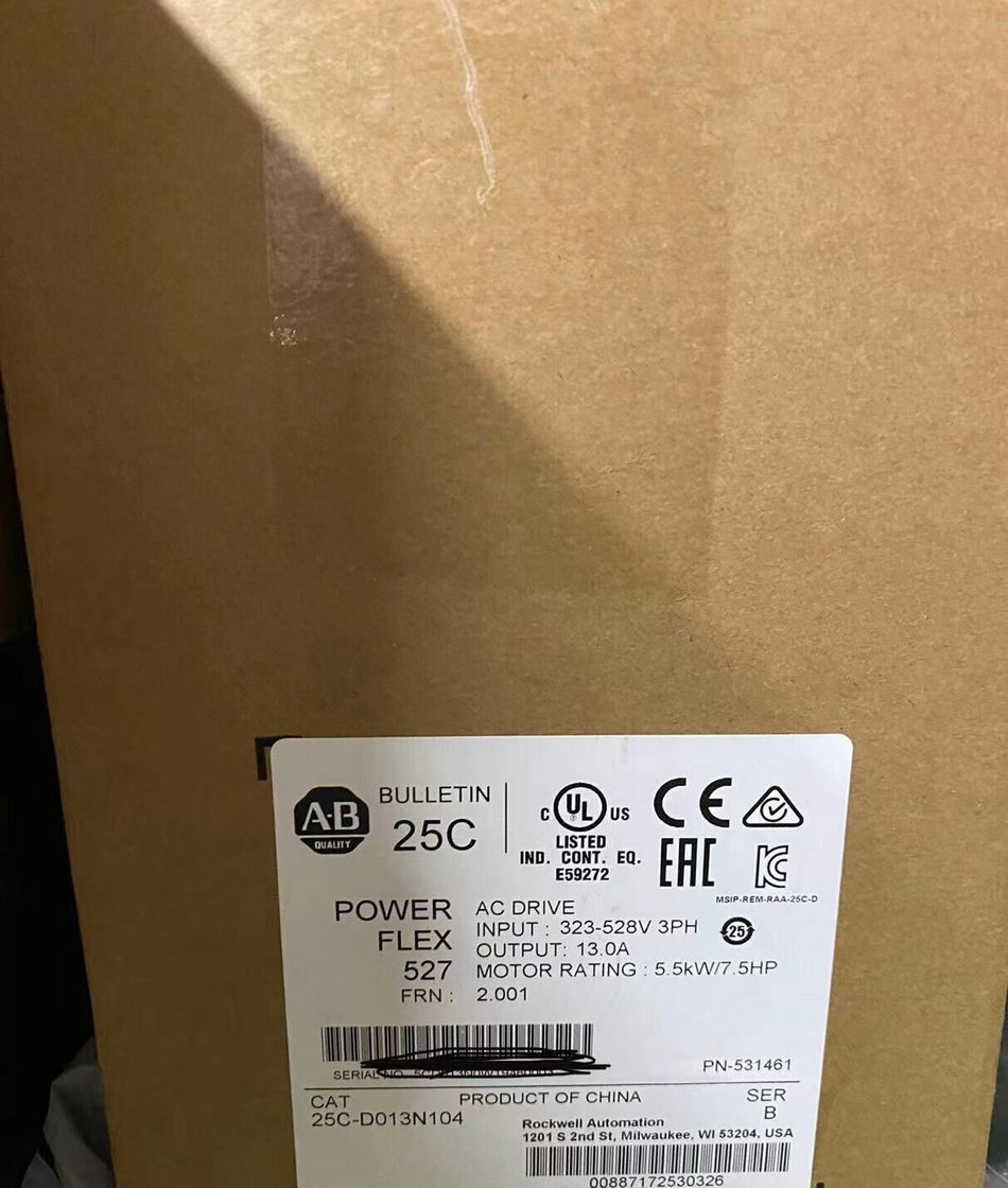 1 peça para ALLEN-BRADLEY 25C-D013N104 novo 25CD013N104