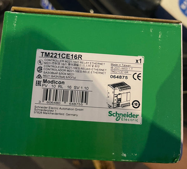 1PC Schneider TM221CE16R New In Box