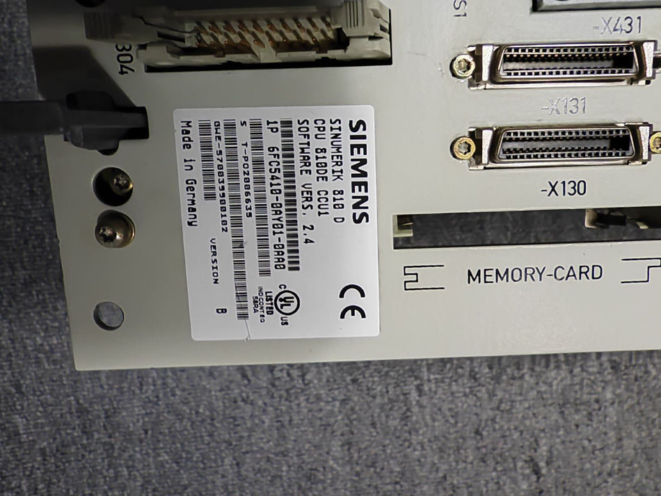 1PC 西门子 6FC5410-0AY01-0AA0 二手 6FC5410-0AY01-0AA0