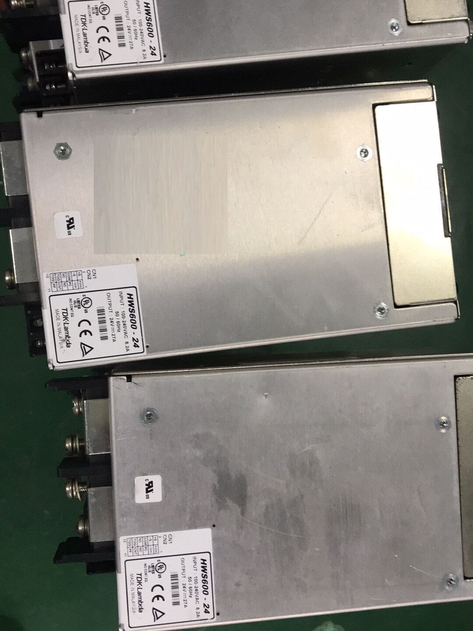 1PC para TDK-LAMBDA HWS600-24 FONTE DE ALIMENTAÇÃO usada 
