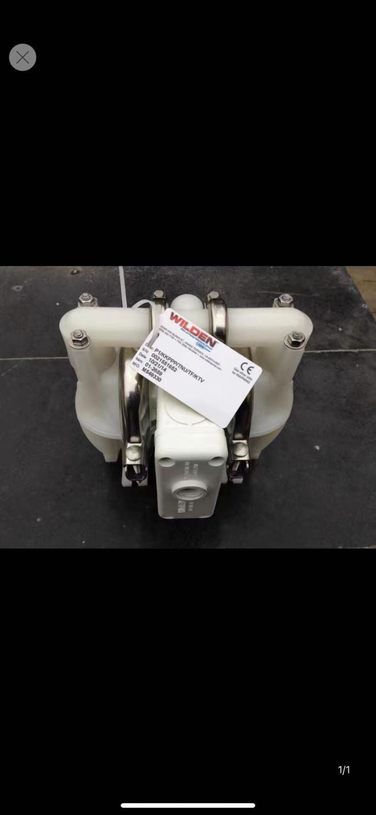 1 PC para WILDEN P1/PPPPP/TNU/TF/KTV