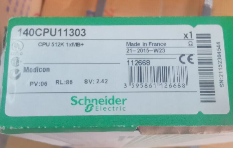 1 PC For Schneider 140CPU11303 new  A08