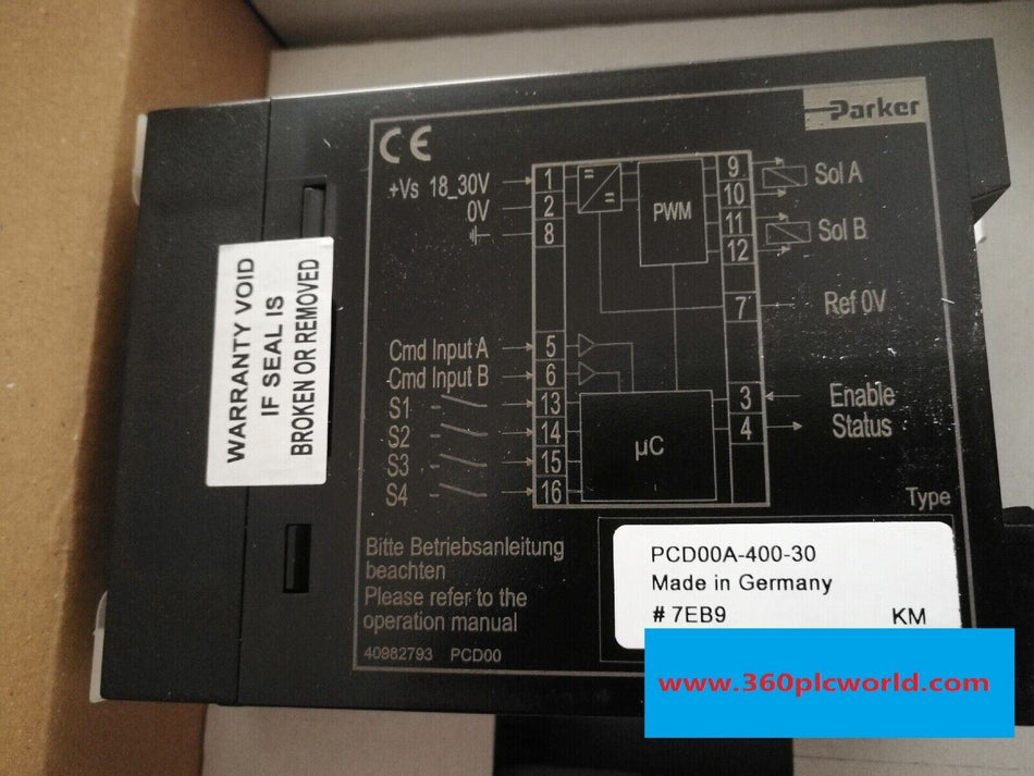 1PC para PARKER PCD00A-400 30 novo A06 