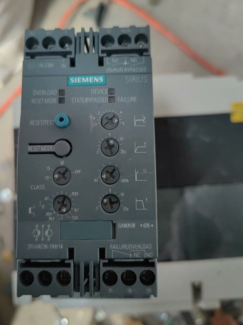1PC Siemens 3RW4038-1BB14 used