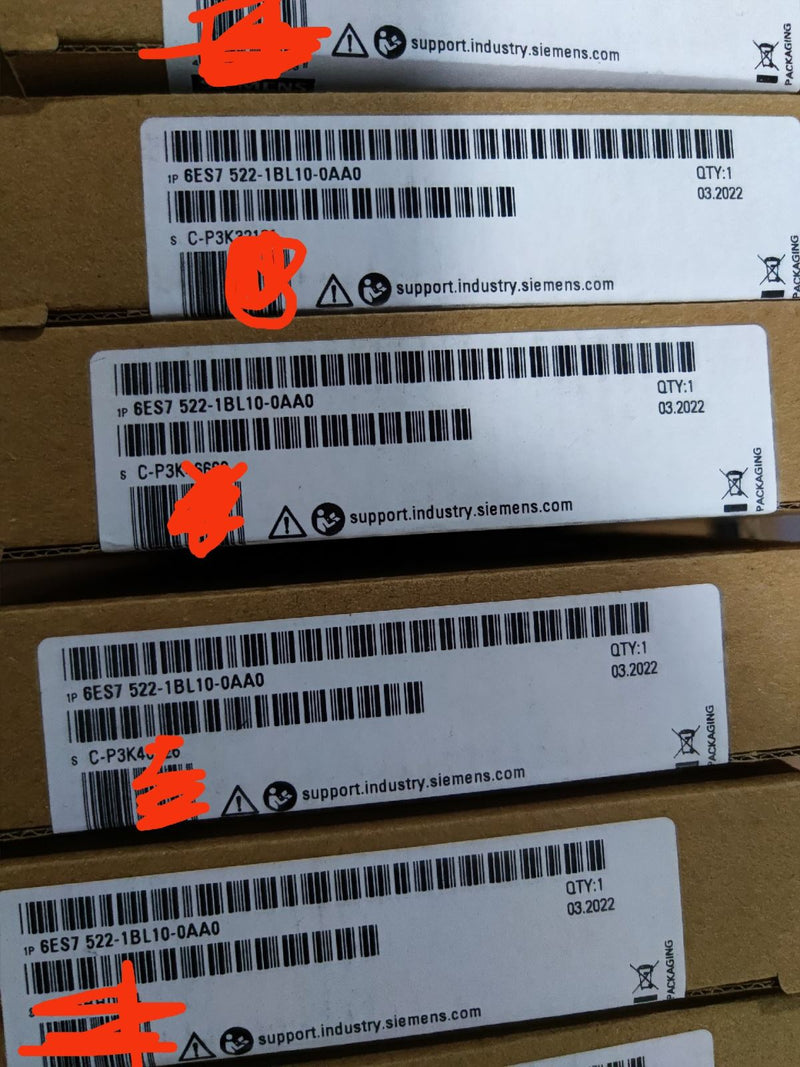 1PC SIEMENS 6ES7 522 1BL10 0AA0 new