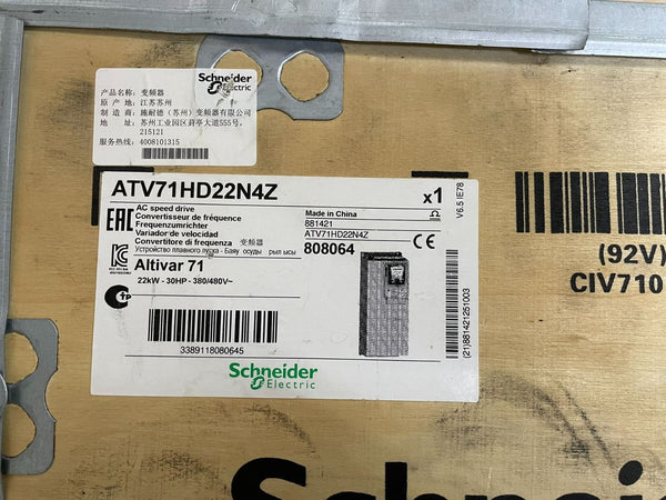 1 PC  Schneider ATV71HD22N4Z New In Box Expedited Shipping