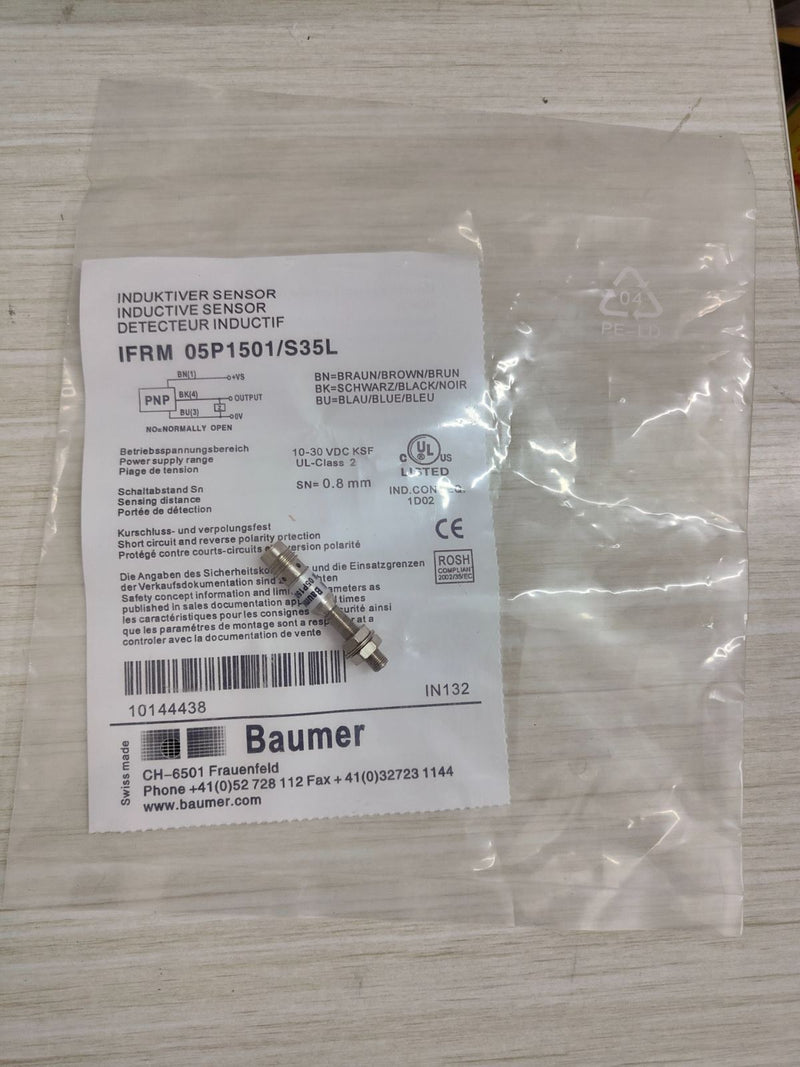 1PC  for Baumer 05P1501/S35L new