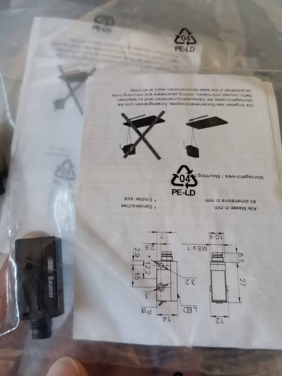 1PC para Baumer 10P5101/S35A novo 