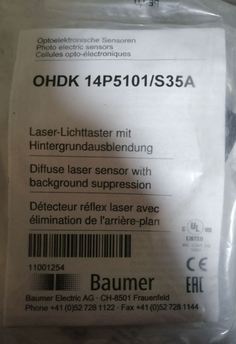 1PC  for Baumer OHDK14P5101S35A new